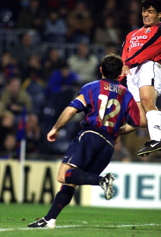 Repasa los Barcelona-Osasuna a través de imágenes de sus enfrentamientos en el Camp Nou