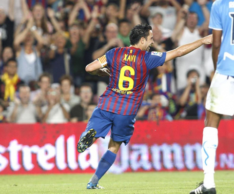 El Barcelona ha arrollado a Osasuna en el partido que han disputado este sábado en el Camp Nou
