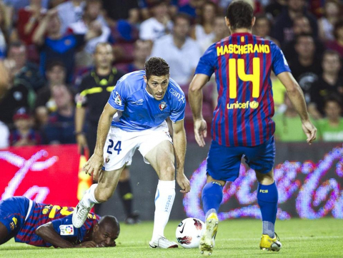 El Barcelona ha arrollado a Osasuna en el partido que han disputado este sábado en el Camp Nou