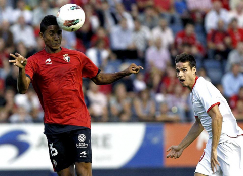 Imágenes del Osasuna-Sevilla que ha terminado en empate sin goles