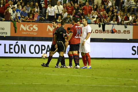 Imágenes del Osasuna-Sevilla que ha terminado en empate sin goles