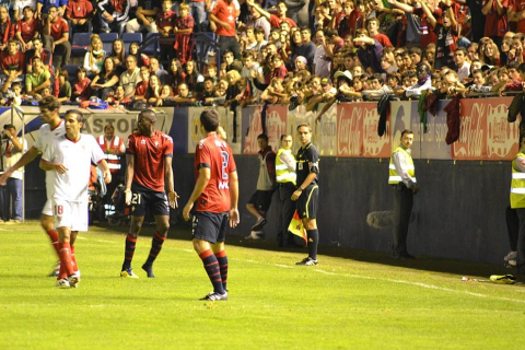 Imágenes del Osasuna-Sevilla que ha terminado en empate sin goles
