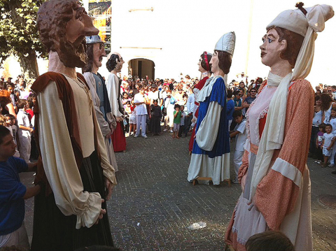 Chupinazo en las fiestas de San Fermín Chiquito o de Aldapa en 2011