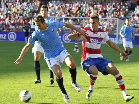 Imágenes del partido Granada-Osasuna, que ha terminado en empate a uno