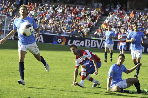 Imágenes del partido Granada-Osasuna, que ha terminado en empate a uno