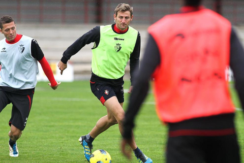 Imágenes del entrenamiento de Osasuna de este miércoles 2 de noviembre