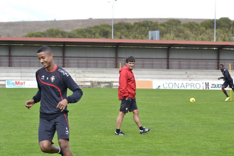 Último entrenamiento de Osasuna y convocatoria para el partido ante el Real Madrid