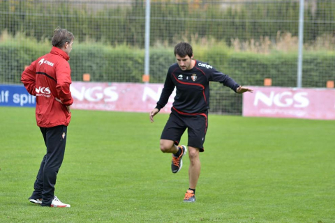 Último entrenamiento de Osasuna y convocatoria para el partido ante el Real Madrid
