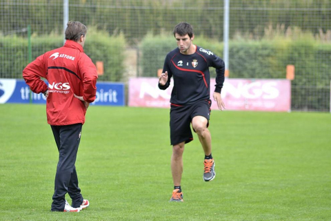 Último entrenamiento de Osasuna y convocatoria para el partido ante el Real Madrid