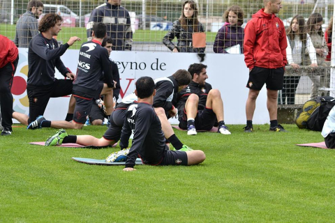 Último entrenamiento de Osasuna y convocatoria para el partido ante el Real Madrid