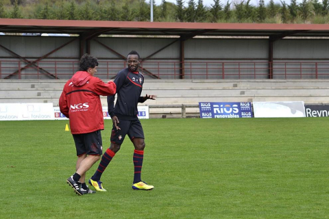Último entrenamiento de Osasuna y convocatoria para el partido ante el Real Madrid