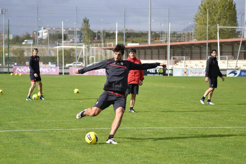 Último entrenamiento de Osasuna y convocatoria para el partido ante el Real Madrid
