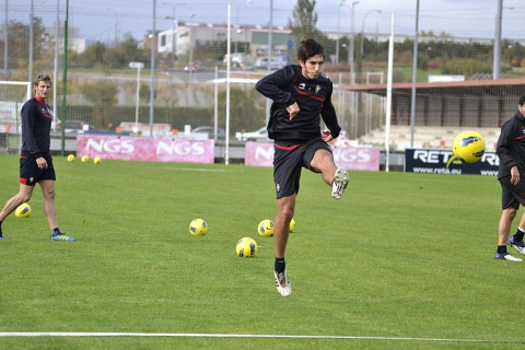 Último entrenamiento de Osasuna y convocatoria para el partido ante el Real Madrid