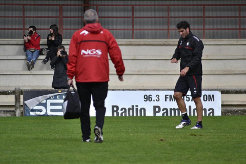 Último entrenamiento de Osasuna y convocatoria para el partido ante el Real Madrid