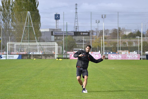 Último entrenamiento de Osasuna y convocatoria para el partido ante el Real Madrid