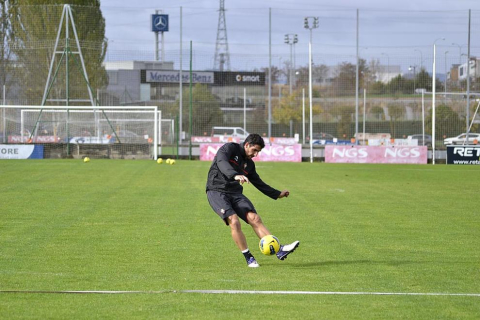 Último entrenamiento de Osasuna y convocatoria para el partido ante el Real Madrid