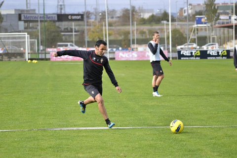 Último entrenamiento de Osasuna y convocatoria para el partido ante el Real Madrid