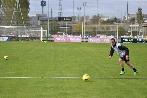 Último entrenamiento de Osasuna y convocatoria para el partido ante el Real Madrid