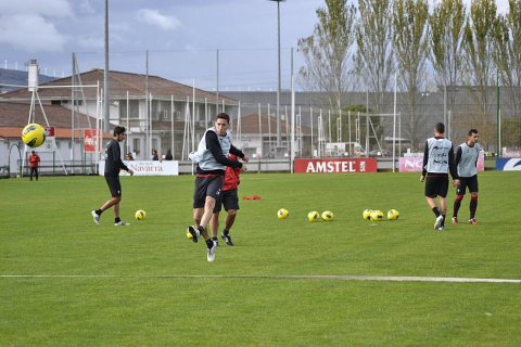 Último entrenamiento de Osasuna y convocatoria para el partido ante el Real Madrid