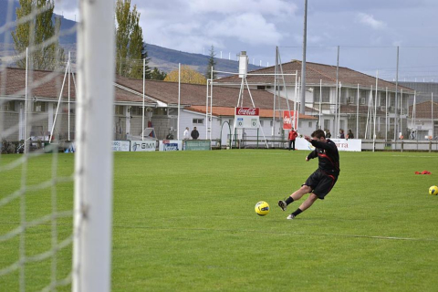 Último entrenamiento de Osasuna y convocatoria para el partido ante el Real Madrid