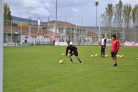 Último entrenamiento de Osasuna y convocatoria para el partido ante el Real Madrid