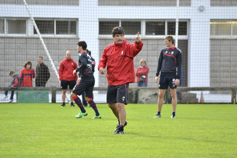 Último entrenamiento de Osasuna y convocatoria para el partido ante el Real Madrid