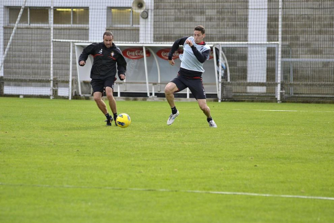Último entrenamiento de Osasuna y convocatoria para el partido ante el Real Madrid
