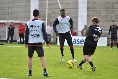 Último entrenamiento de Osasuna y convocatoria para el partido ante el Real Madrid