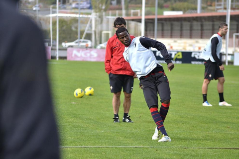 Último entrenamiento de Osasuna y convocatoria para el partido ante el Real Madrid