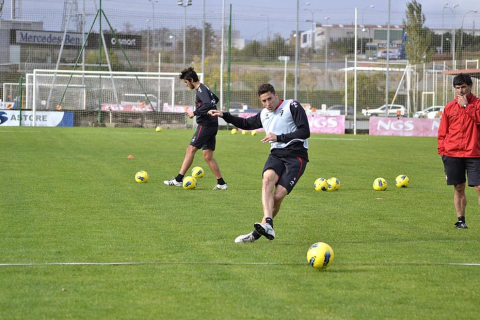Último entrenamiento de Osasuna y convocatoria para el partido ante el Real Madrid