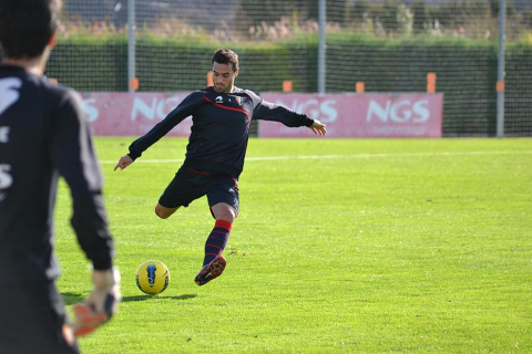 Osasuna se ha entrenado este viernes en Tajonar