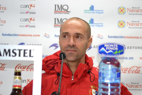 Osasuna se ha entrenado este viernes en Tajonar
