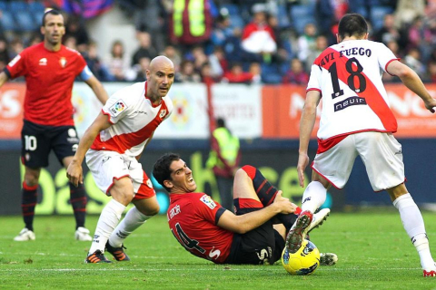 Fotos del partido entre Osasuna y Rayo Vallecano