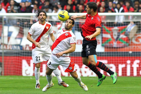 Fotos del partido entre Osasuna y Rayo Vallecano