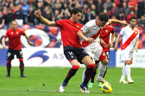 Fotos del partido entre Osasuna y Rayo Vallecano