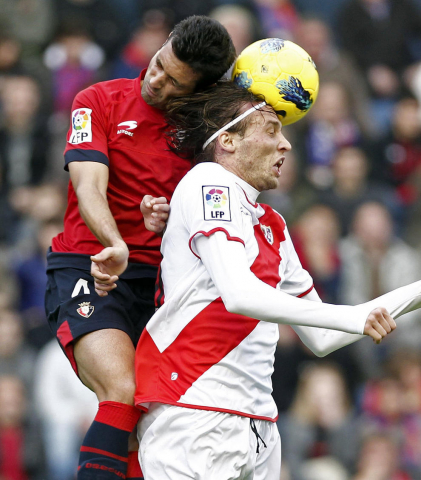 Fotos del partido entre Osasuna y Rayo Vallecano