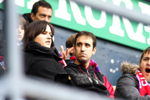 Imágenes de la afición del Reyno de Navarra en el encuentro Osasuna 0 - Rayo Vallecano 0.