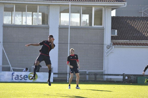Último entrenamiento de Osasuna y convocatoria para el partido ante el Espanyol