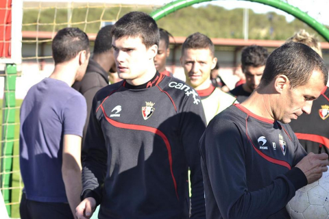 Último entrenamiento de Osasuna y convocatoria para el partido ante el Espanyol