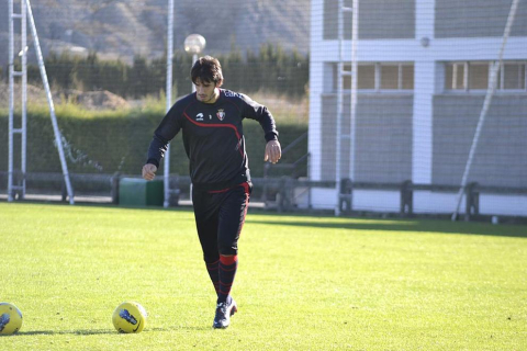 Último entrenamiento de Osasuna y convocatoria para el partido ante el Espanyol
