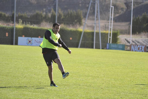 Último entrenamiento de Osasuna y convocatoria para el partido ante el Espanyol