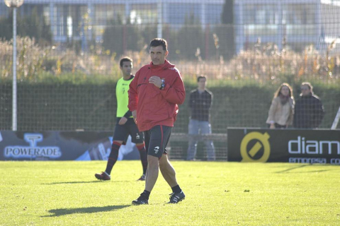Último entrenamiento de Osasuna y convocatoria para el partido ante el Espanyol