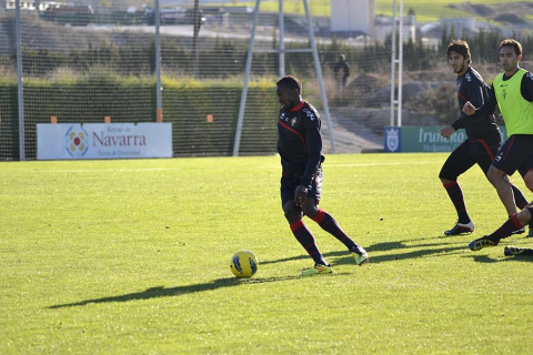 Último entrenamiento de Osasuna y convocatoria para el partido ante el Espanyol