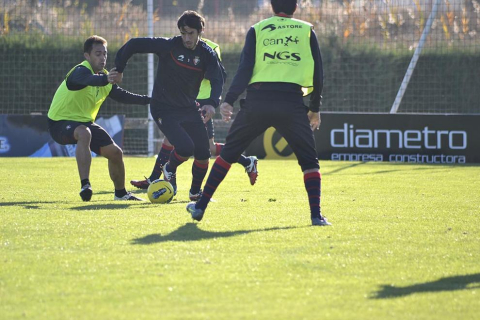 Último entrenamiento de Osasuna y convocatoria para el partido ante el Espanyol