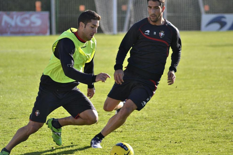 Último entrenamiento de Osasuna y convocatoria para el partido ante el Espanyol