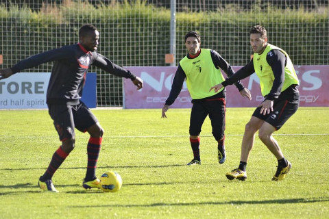Último entrenamiento de Osasuna y convocatoria para el partido ante el Espanyol