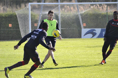 Último entrenamiento de Osasuna y convocatoria para el partido ante el Espanyol