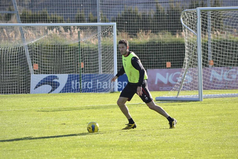 Último entrenamiento de Osasuna y convocatoria para el partido ante el Espanyol