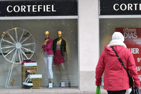 Ola de frío en varios lugares de pamplona este 4 de febrero