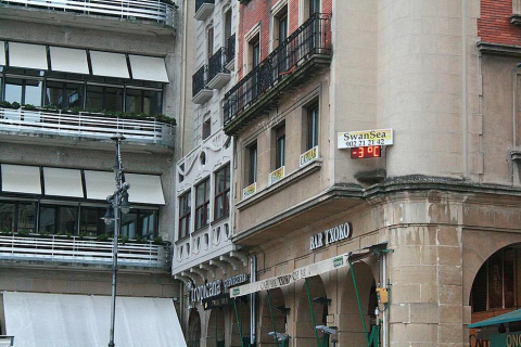 Ola de frío en varios lugares de pamplona este 4 de febrero